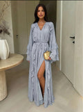 Robe à volant
